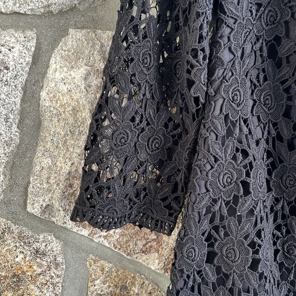 White House Black Market Lace Eyelet Mini Dress - Picture 5 of 10